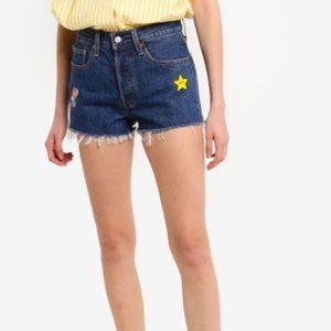 Levi's 501 Super Mario Collection High Rise Shorts
